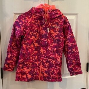 Columbia Pink and Orange Patterned Jacket